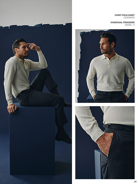 Men's Fall 2023 Look Book                                                                                                                                                                                                                                 , Men's Fall 2023 Lookbook