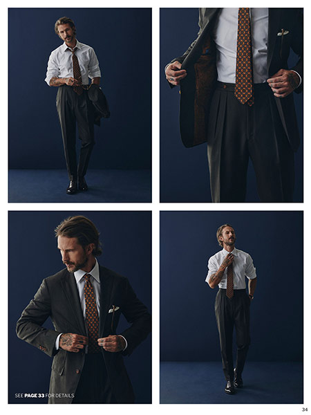 Men's Fall 2023 Look Book                                                                                                                                                                                                                                 , Men's Fall 2023 Lookbook