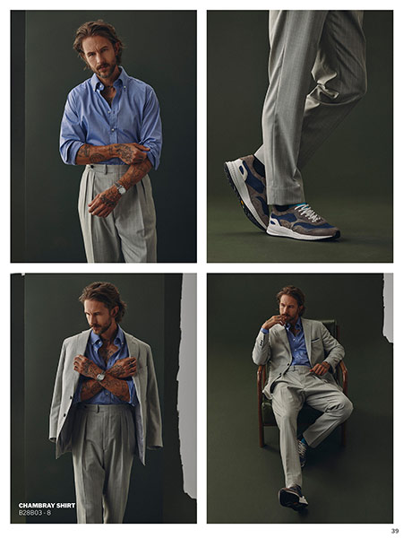 Men's Fall 2023 Look Book                                                                                                                                                                                                                                 , Men's Fall 2023 Lookbook