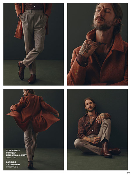 Men's Fall 2023 Look Book                                                                                                                                                                                                                                 , Men's Fall 2023 Lookbook