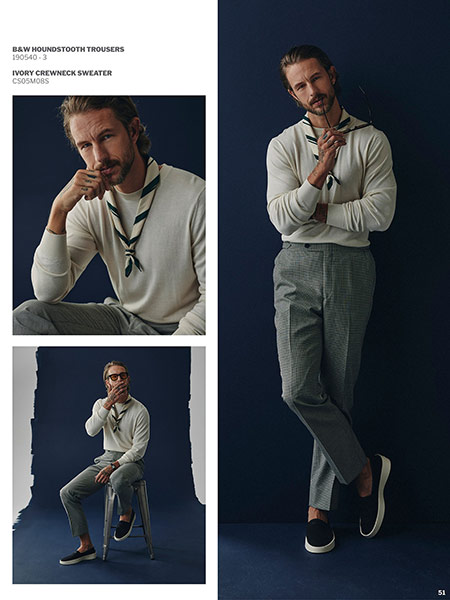 Men's Fall 2023 Look Book                                                                                                                                                                                                                                 , Men's Fall 2023 Lookbook