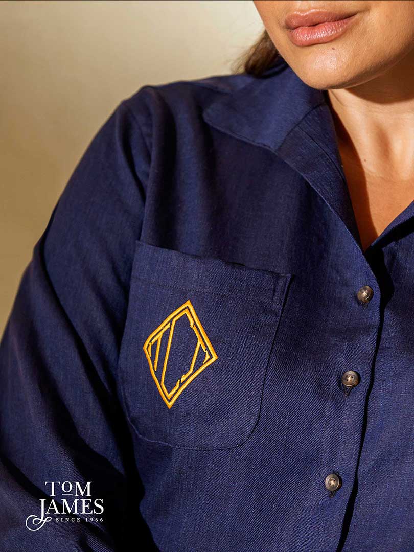 Women's Custom Clothing                                                                                                                                                                                                                                   , Women's Denmin Custom Pocket Longsleeve