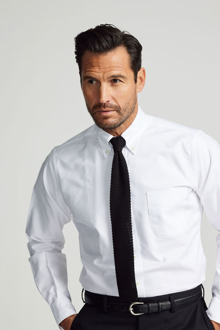 White Oxford Dress Shirt