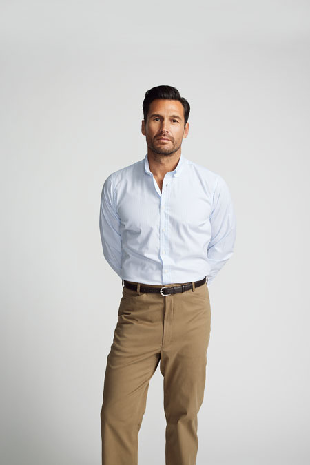 Blue Bengal Stripe Shirt