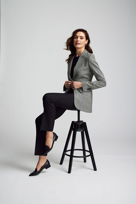 B&W Glen Plaid Jacket
