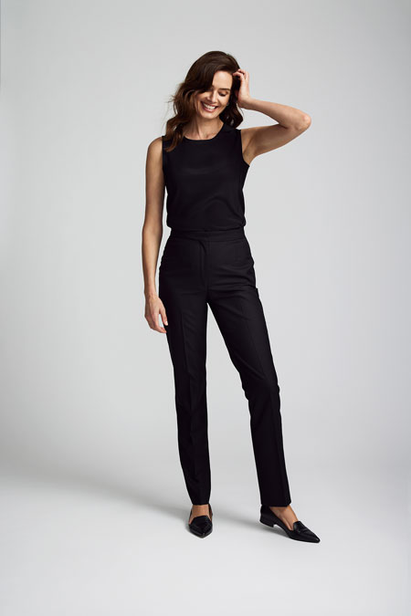 Black Silk Blouse