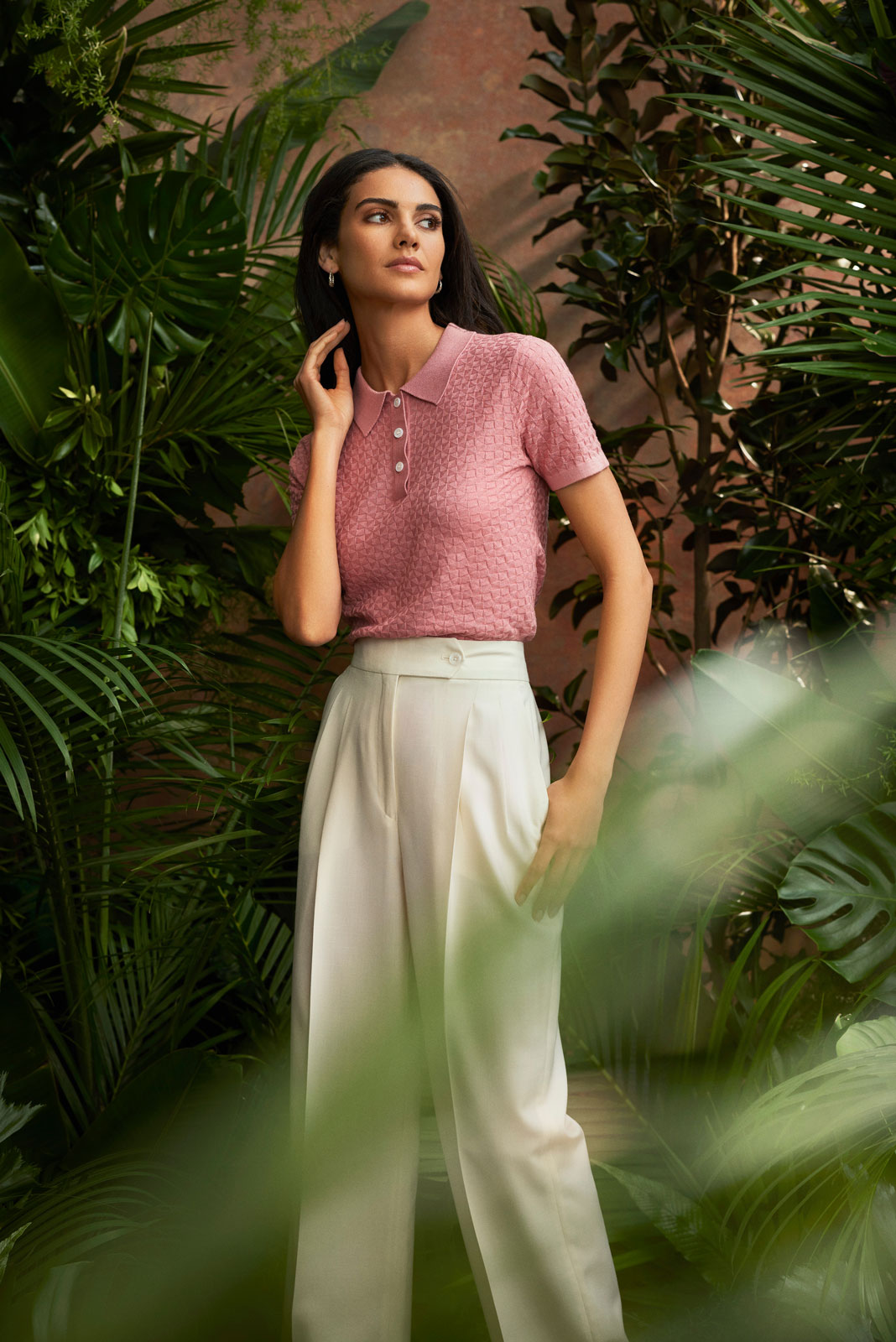 2024 Resort Lookbook                                                                                                                                                                                                                                      , Cream Trouser