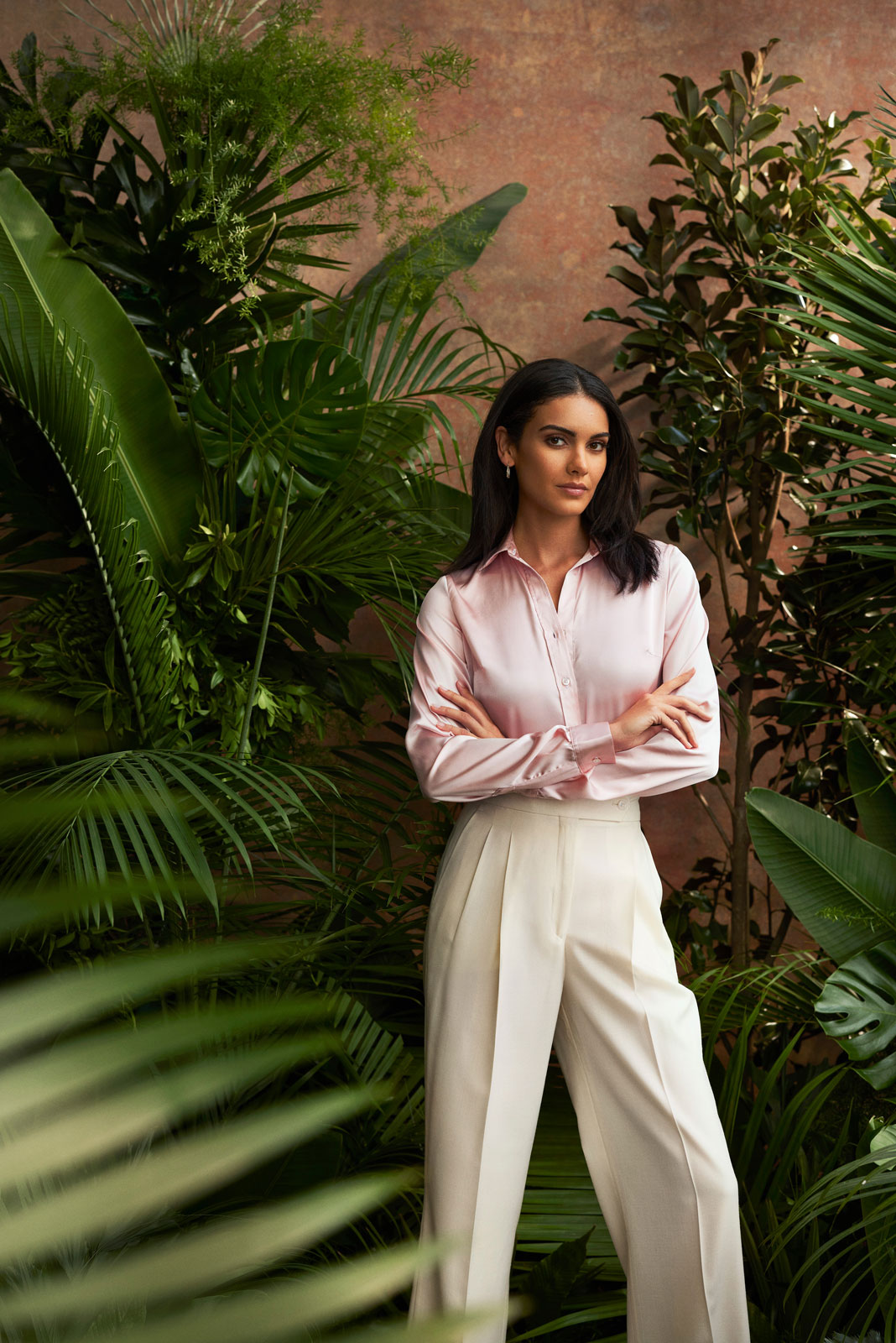 2024 Resort Lookbook                                                                                                                                                                                                                                      , Cream Trouser