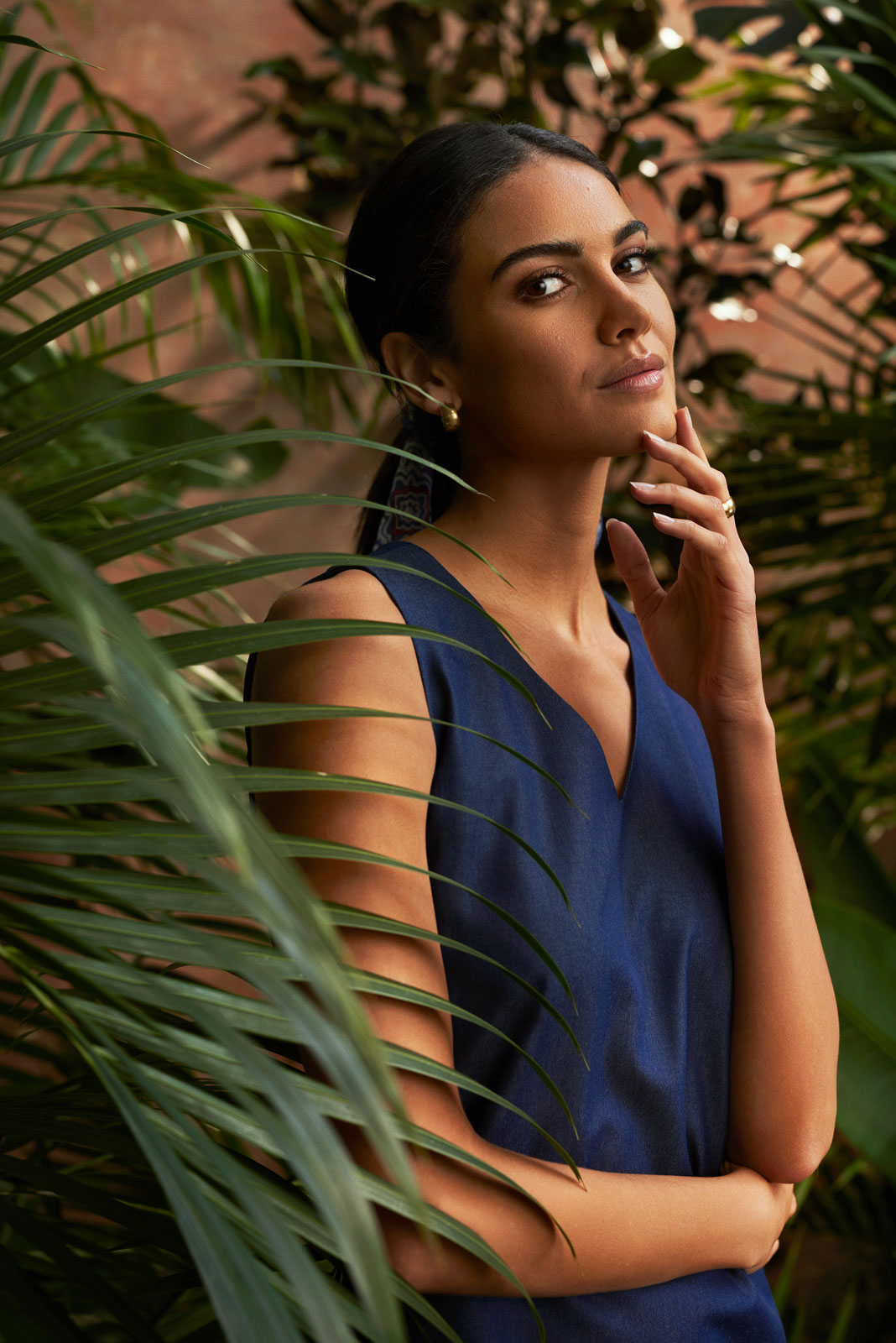 2024 Resort Lookbook                                                                                                                                                                                                                                      , Women's Denim Dress
