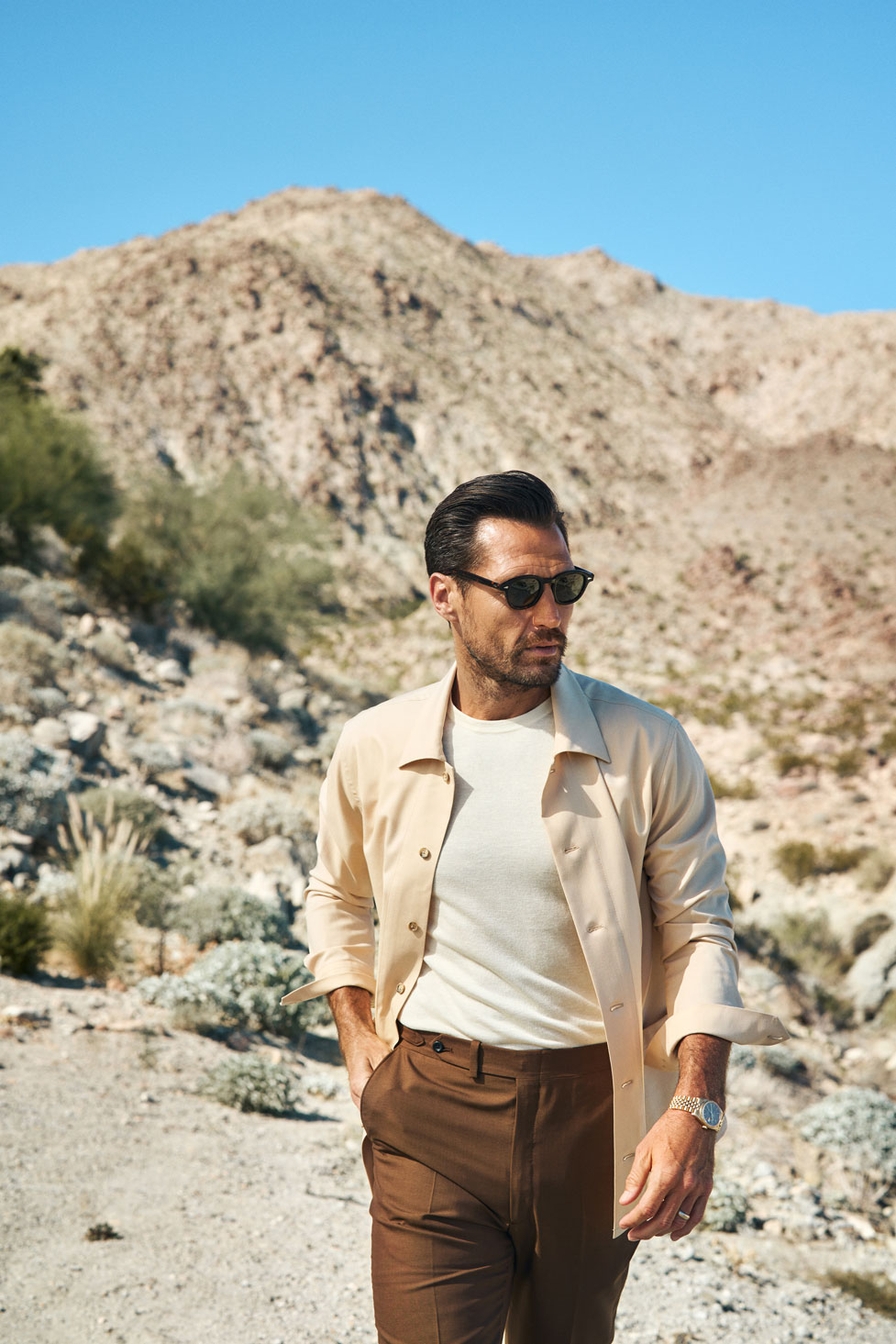 Tan Overshirt