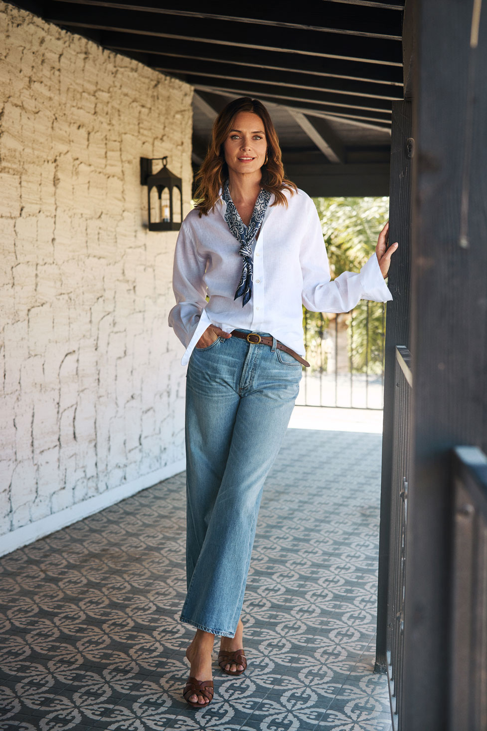 White Linen Shirt