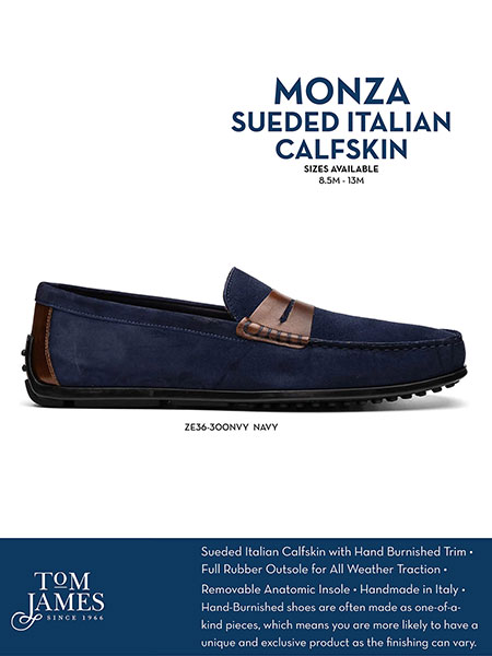 Zelli Sportswear Catalog Spring 2026                                                                                                                                                                                                                      , MONZA SUEDED ITALIAN CALFSKIN DRIVER - Zelli