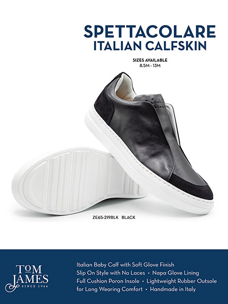 Zelli Sportswear Catalog Spring 2026                                                                                                                                                                                                                      , SPETTACOLARE ITALIAN GLOVE BABY CALF SNEAKERS - Zelli