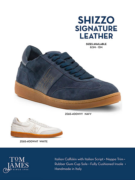 Zelli Sportswear Catalog Spring 2026                                                                                                                                                                                                                      , Shizzo Signature Leather Sneakers - Zelli