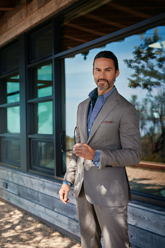 Heather Tan Suit