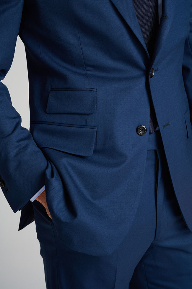 Mens Oxxford                                                                                                                                                                                                                                              , Navy Solid Suit