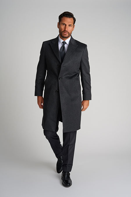 Charcoal Topcoat