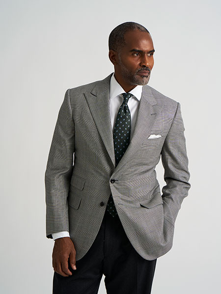 B&W Glen Plaid Sportcoat