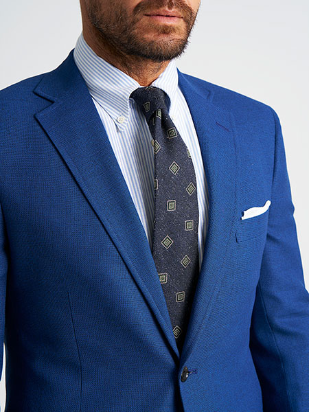 Royal Blue H&S Mesh Sportcoat