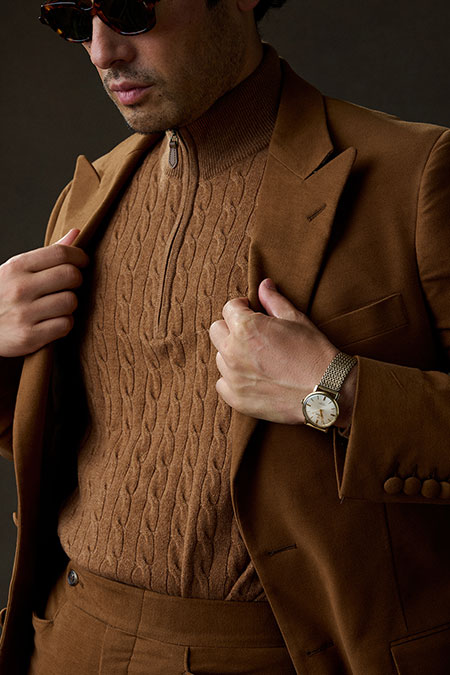 Vicuña Moleskin Suit