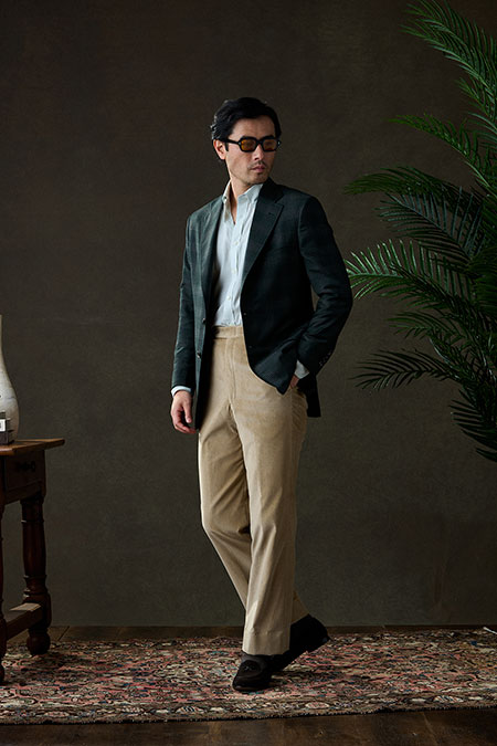 Tan Corduroy Trousers