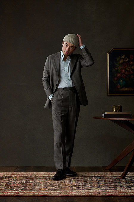 Brown Glen Plaid Suit