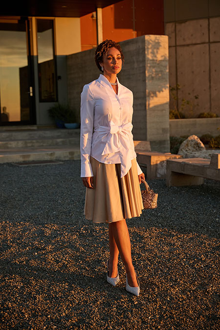White Cocktail Shirt