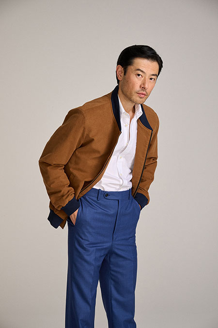 Vicuña Apollo Stretch Moleskin Bomber