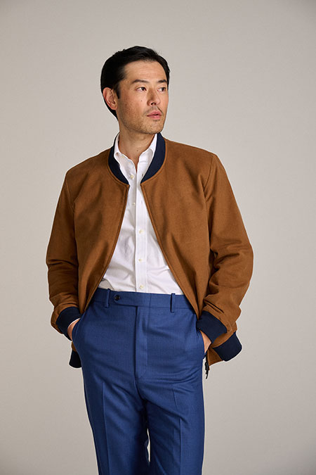 Vicuña Apollo Stretch Moleskin Bomber