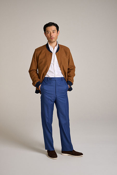 Vicuña Apollo Stretch Moleskin Bomber