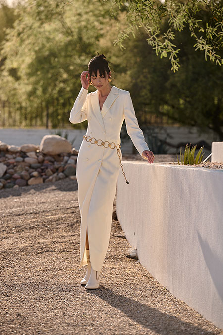 Cream Formal Dress