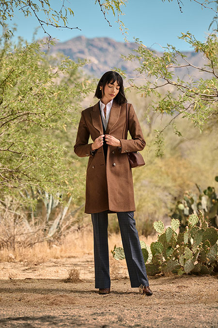 Vicuña Brown Topcoat