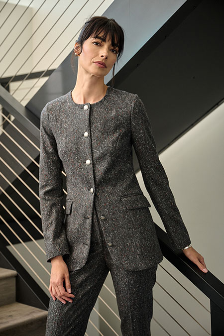 Charcoal Donegal Suit Set