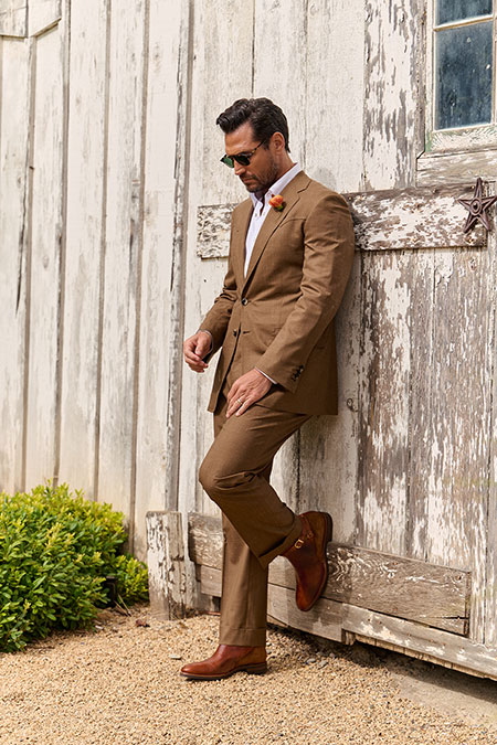 Brown W/S/L Western Suit