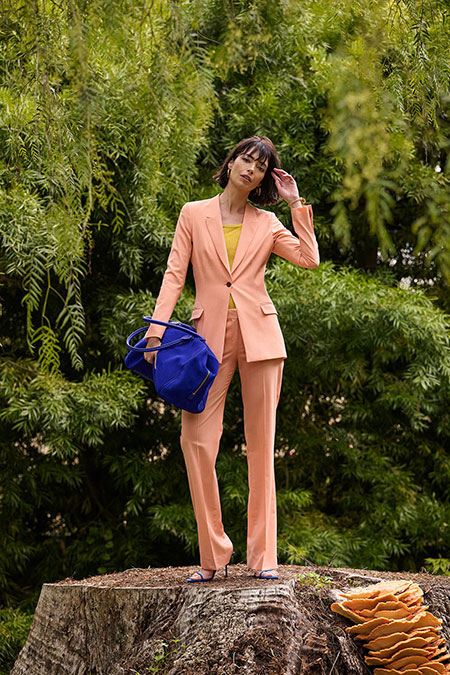 Spring Summer 26 Women's Lookbook                                                                                                                                                                                                                         , Peach Suit