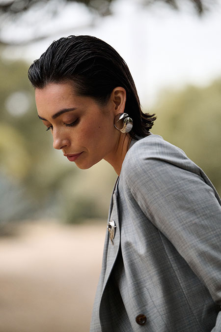 Gray Plaid Charlie Jacket