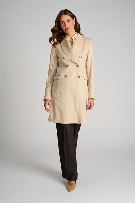 Beige Victoria Topcoat