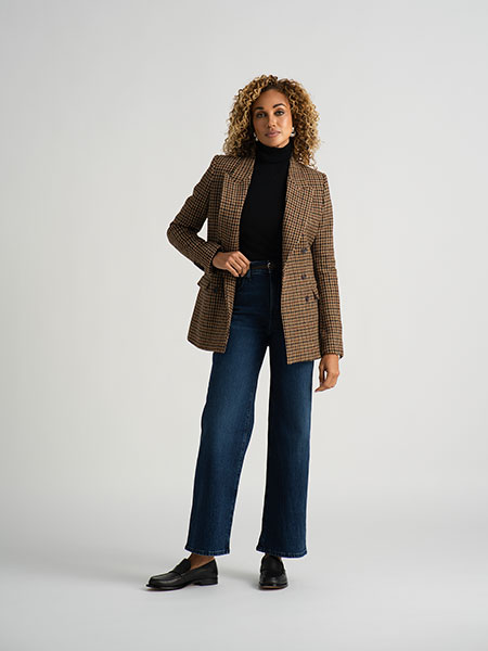 Holland & Sherry Harris Tweed Blazer