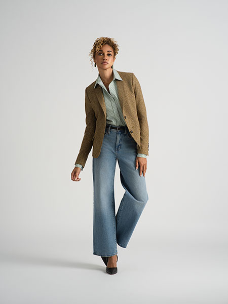 Fawn Donegal Jacket
