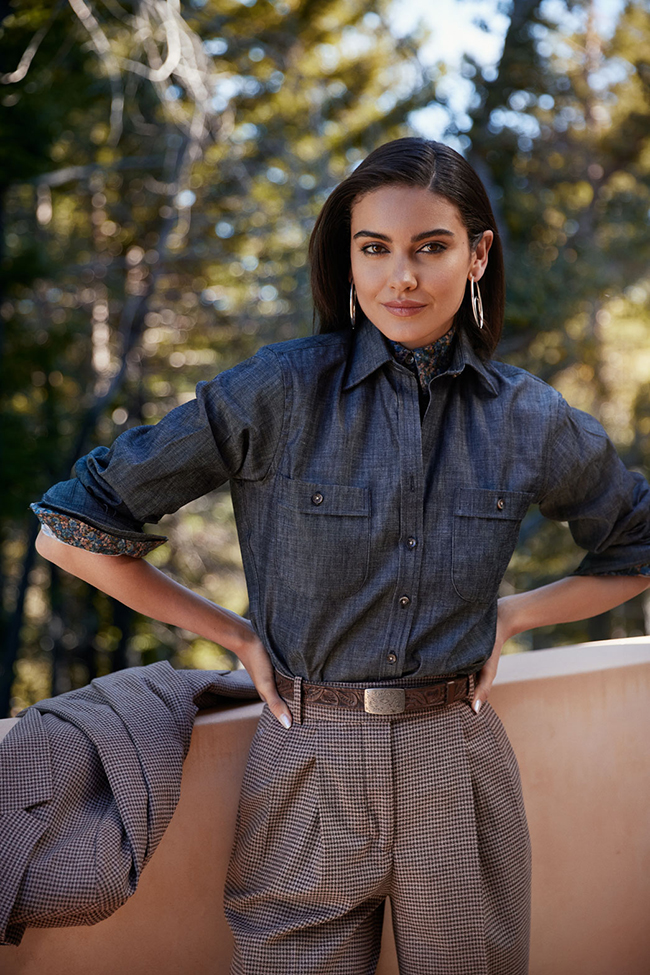 Denim Dress Shirt