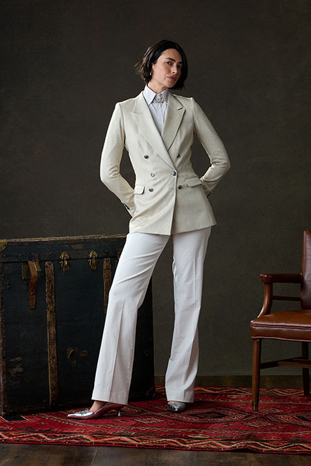 Light Tan Cashmere Blazer