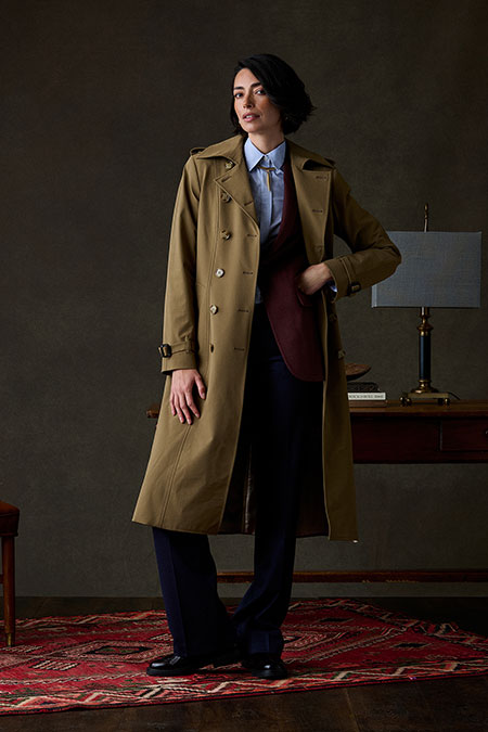 Tan Trench Coat