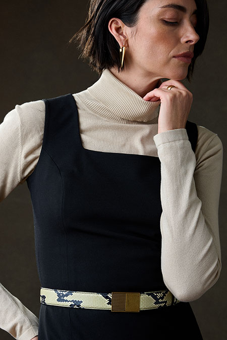 Camel Pima Turtleneck