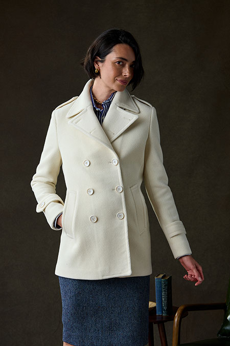 Cream Penelope Top Coat