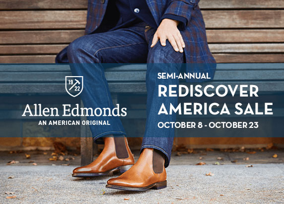 allen edmonds semi annual sale